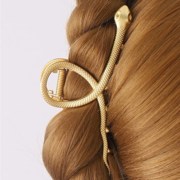 Accessories - Gold snake clip